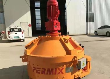 750L Input Capacity Lightweight Concrete Mixer , Concrete Pan Mixer