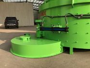 Green Color Glass Raw Material Mixer 2400kgs Input Weight Quick Mixing Speed