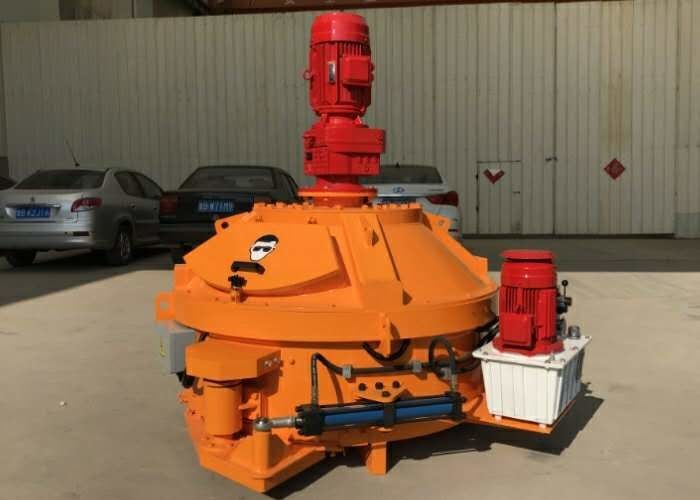 PMC150 Pot Clay Planetary Concrete Mixer , Glass Raw Material Short Mixing Time