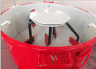 Industrial Refractory Pan Mixer AC 380v 50HZ 1 Bottom Scraper QTY