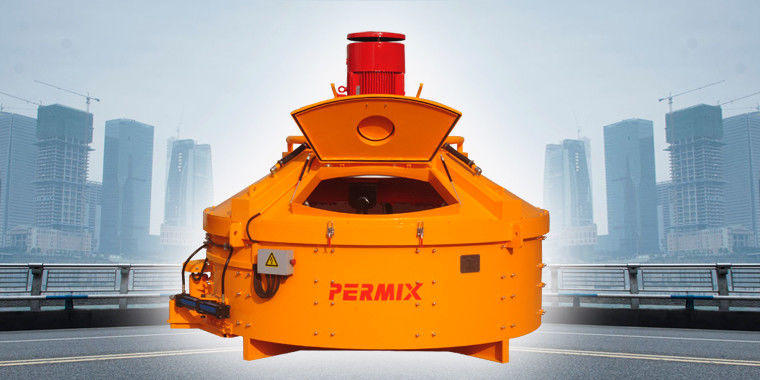 Pot Clay Planetary Concrete Mixer PMC150  , Glass Raw Material Short Mixing Time Simple Using