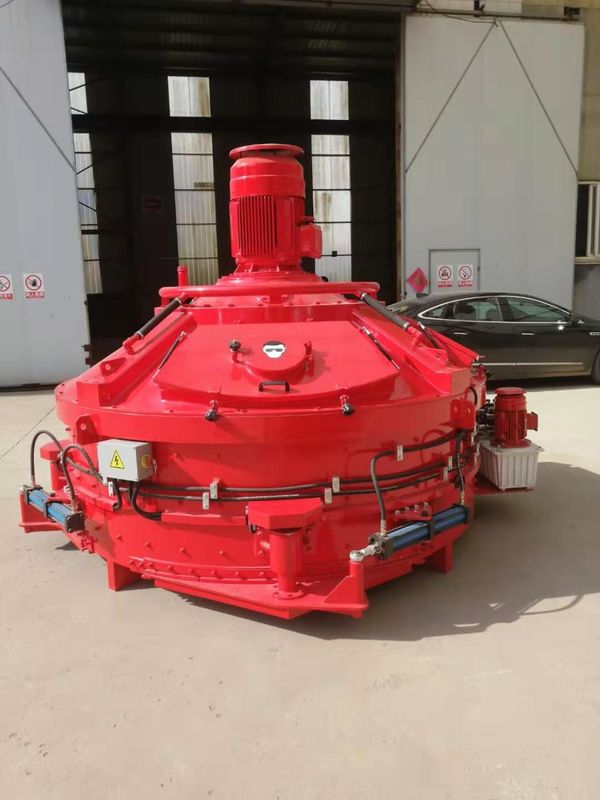 37kw Mixing Power Electric Concrete Mixer Industrial Cement Mixer 2400kgs Input Weight