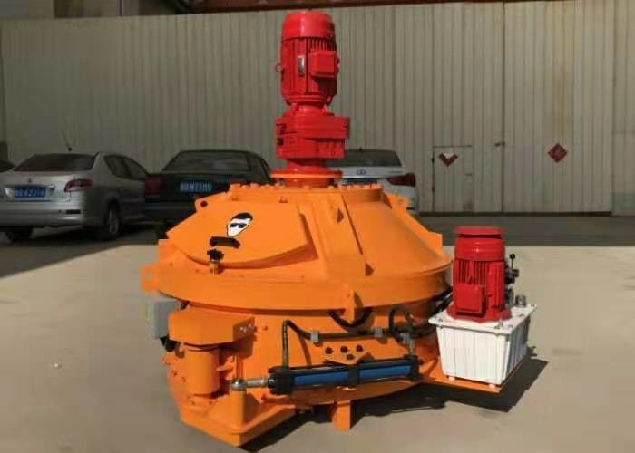 High Efficiency Orange Color Glass Raw Material Mixer PMC330 15kw Mixing Power
