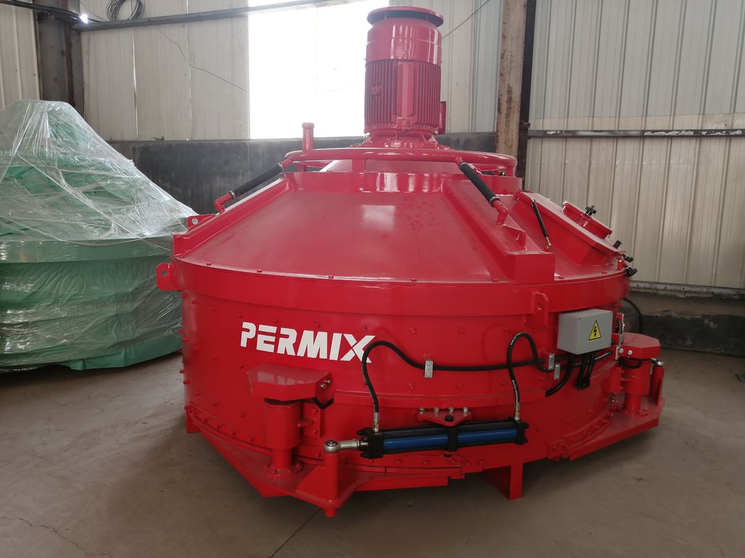 Steel Material Cement Concrete Mixer Fast Discharging 9200kgs Weight Easy Operation