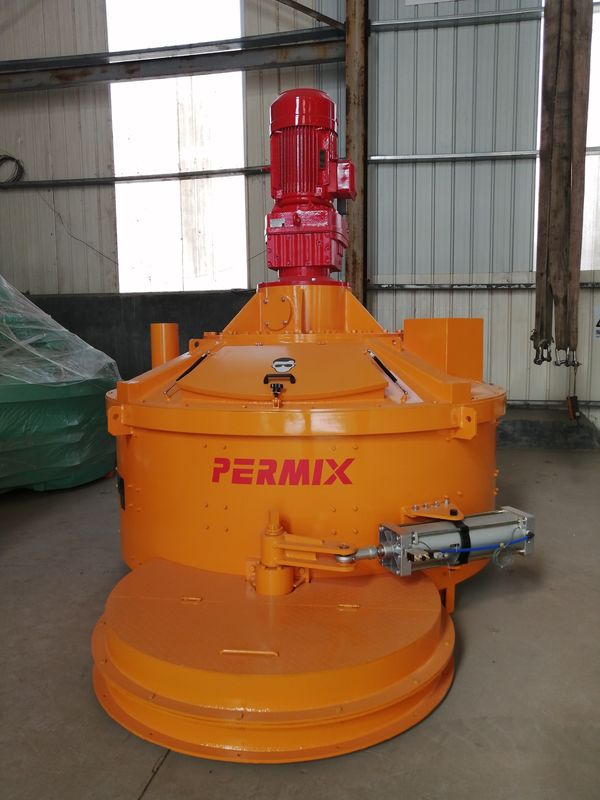 Steel Material Capacity Refractory Planetary Mixer Fast Discharging Easy Operation
