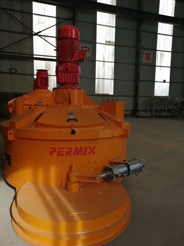 Durable Refractory Planetary Mixer 1 - 3 Loading Doors Compact Structure