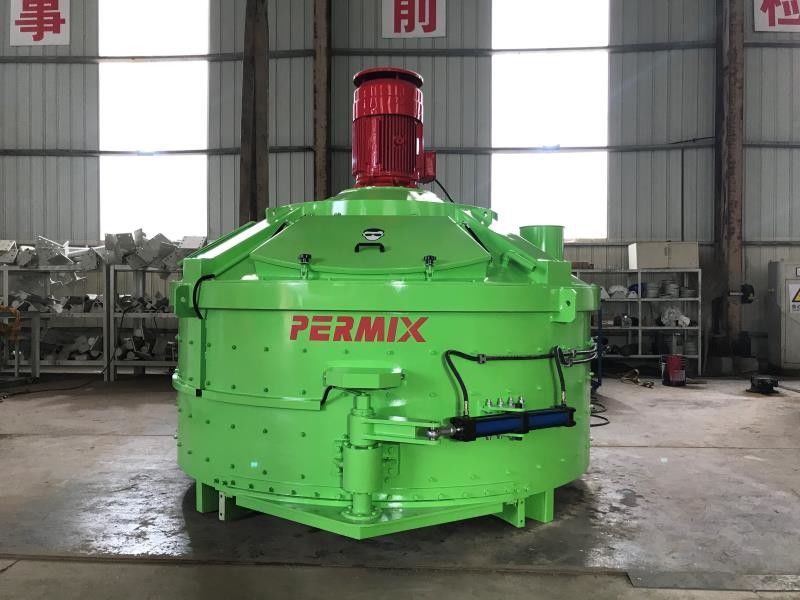 Green Color Glass Raw Material Mixer Simple Structure Counter Current Mixing