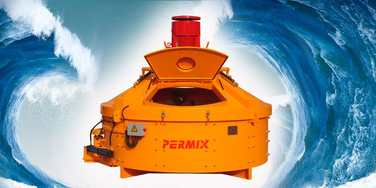 Counter Current Large Concrete Mixer PMC250 CE Approved Firebrick Refractory Mix